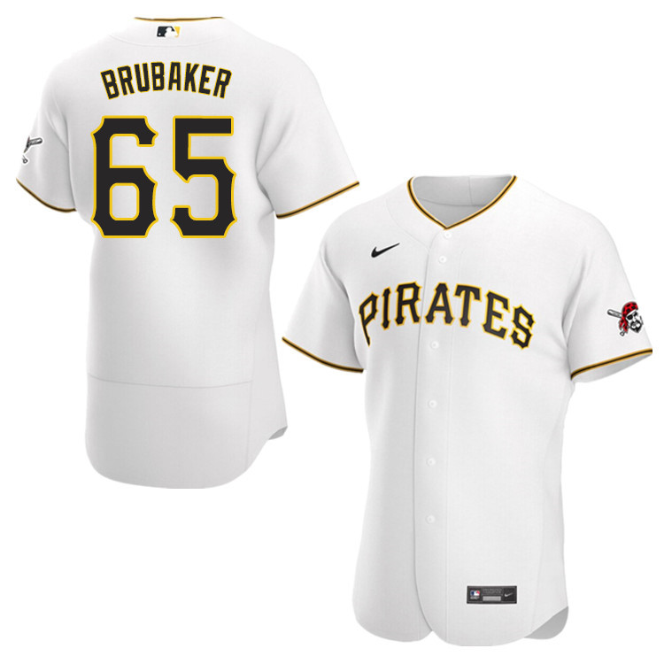 Nike Men #65 JT Brubaker Pittsburgh Pirates Baseball Jerseys Sale-White